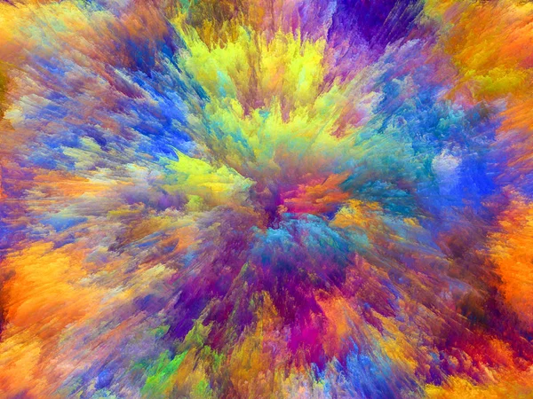 Pintura Explosión fondo — Foto de Stock