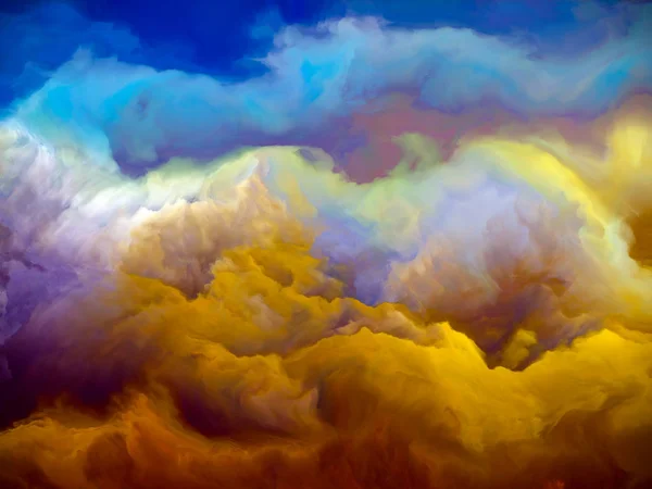 Nubes y polvo — Foto de Stock