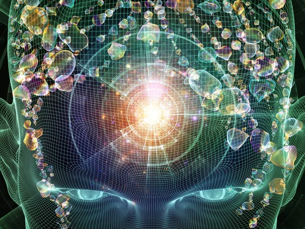 Mind Crystal concept — Stock Photo, Image