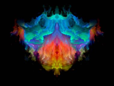 Renk Rorschach testi desen