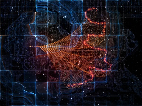 Ссылки на технологические области — стоковое фото