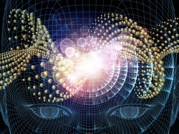 Zihin dalgalar arka plan