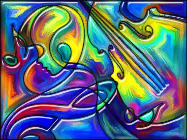 Musucal tonları arka plan