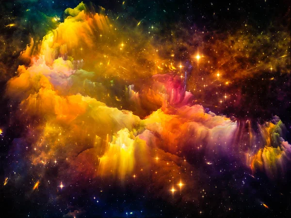 Energia delle Nubi Interstellari — Foto Stock
