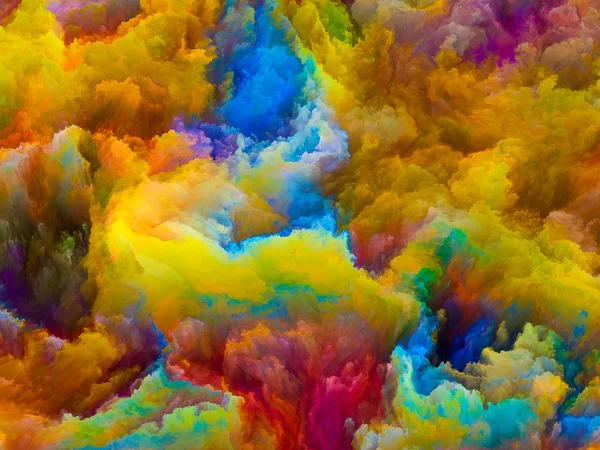 Versnelling van kleuren — Stockfoto