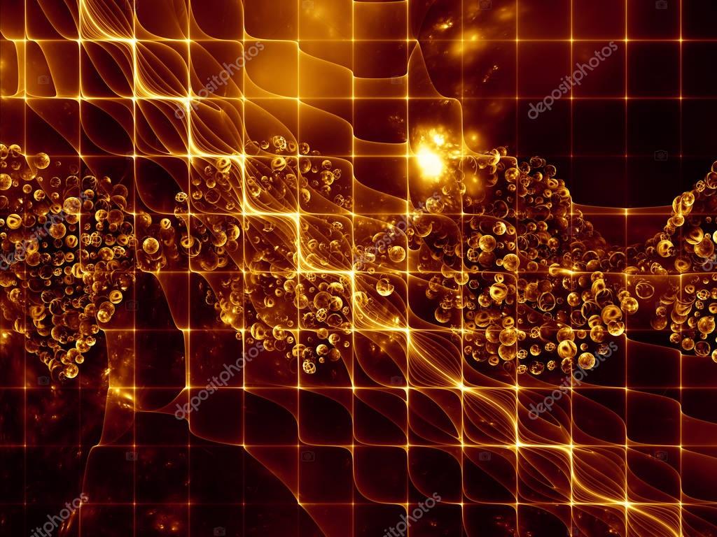 Digital Proteins background — Stock Photo © agsandrew #138666564