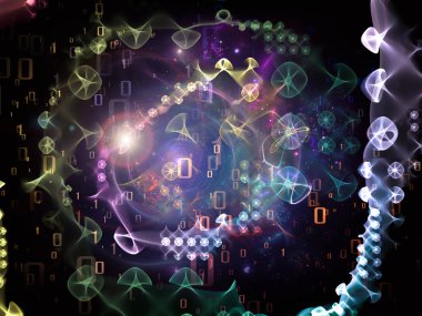 dijital ağ arka plan