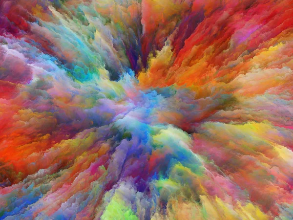 Vielfalt surrealer Farbe — Stockfoto