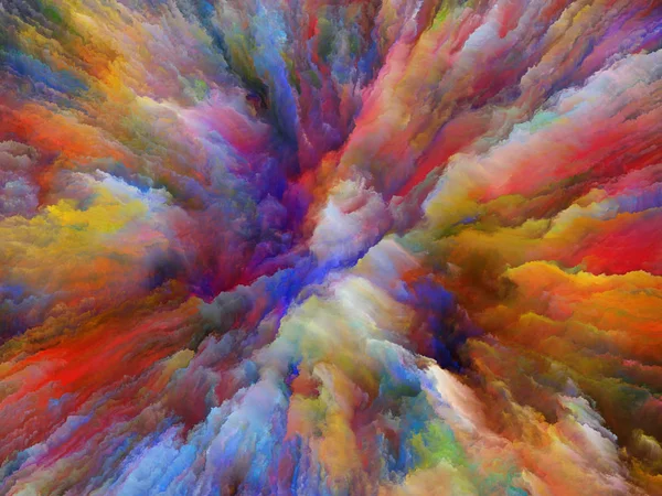 Energie surrealer Farbe — Stockfoto