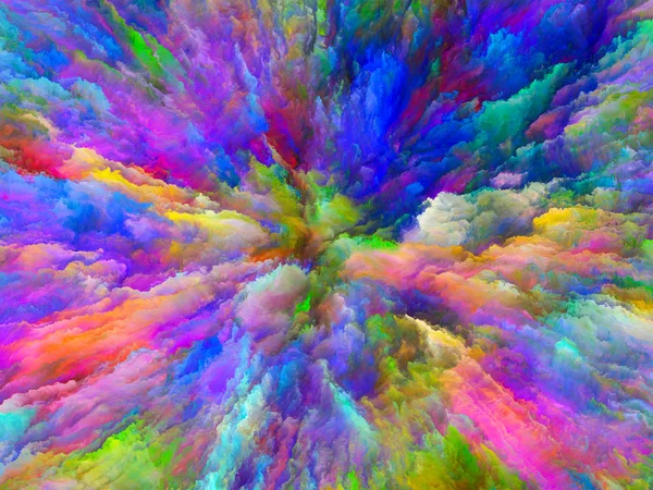 Vermehrung von surrealer Farbe — Stockfoto