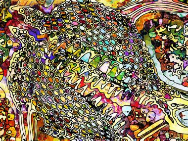 Renkli Kurşunlu cam