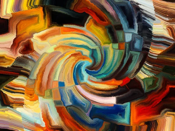 Sfondo di vernice a spirale — Foto Stock