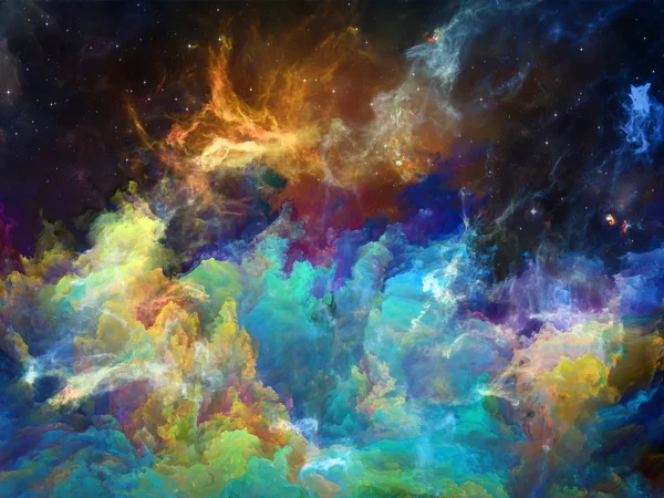 Beyond Space Nebula — Stock Photo, Image