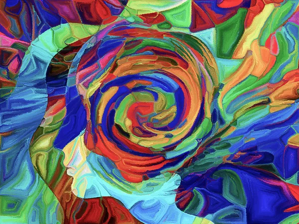 Colorful Fragmentation background — Stock Photo, Image
