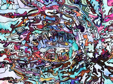 Renkli Kurşunlu cam