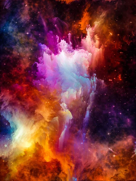 Lights of Interstellar Clouds — Stock Photo, Image