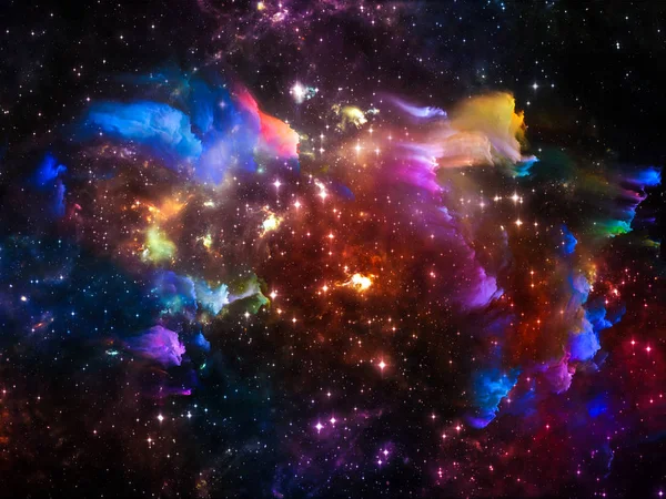 Evoluția norilor interstelari — Fotografie, imagine de stoc