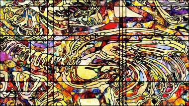 Yaprakları Kurşunlu cam