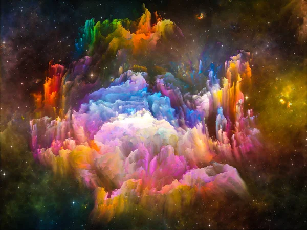 Oltre le nuvole interstellari — Foto Stock