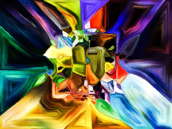 Patrón de color abstracto — Foto de Stock
