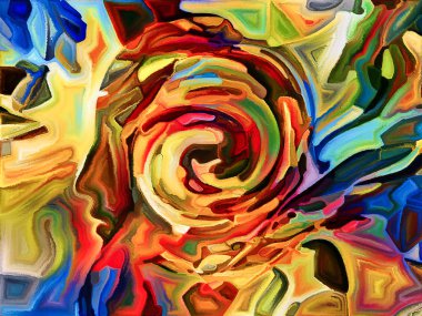 Canlı parçalanma arka plan