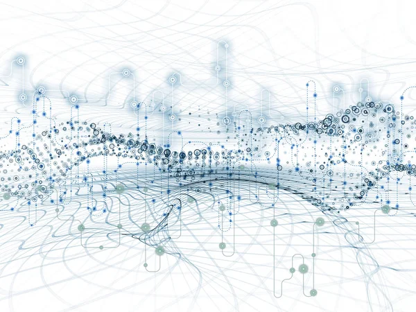 Transferencias conceptuales de datos — Foto de Stock