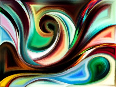 Dijital boya arka plan