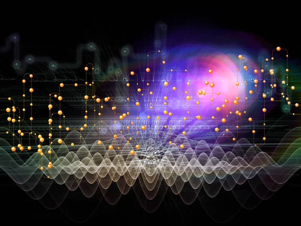 Data Flow Mechanism — Stock Photo, Image