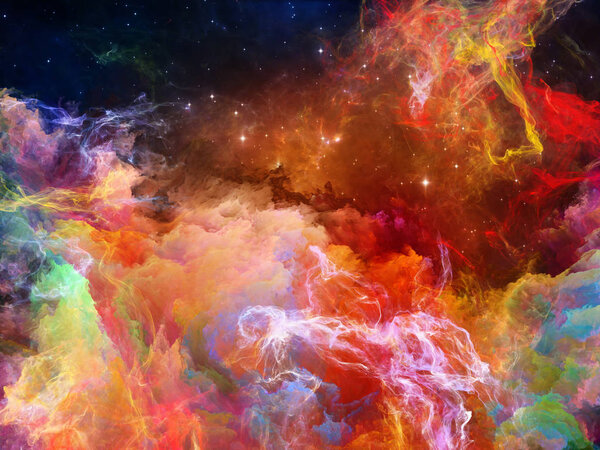 Великолепная космическая туманность
