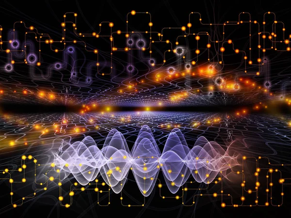 Aceleración de las transferencias de datos — Foto de Stock