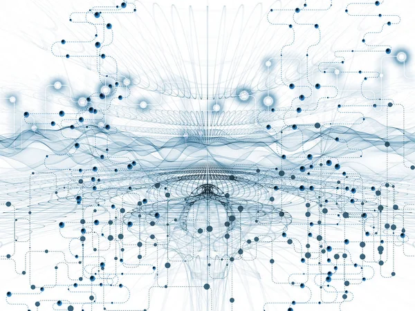 Transferencias de datos de procesamiento — Foto de Stock