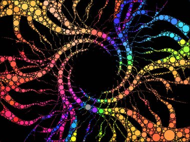 Girdap desen arka plan