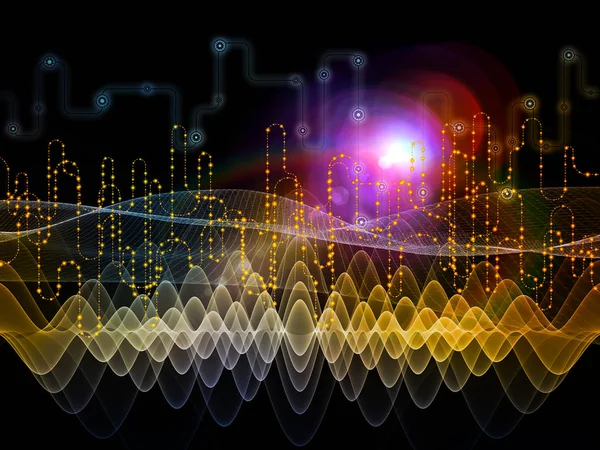 Avance de las transferencias de datos — Foto de Stock