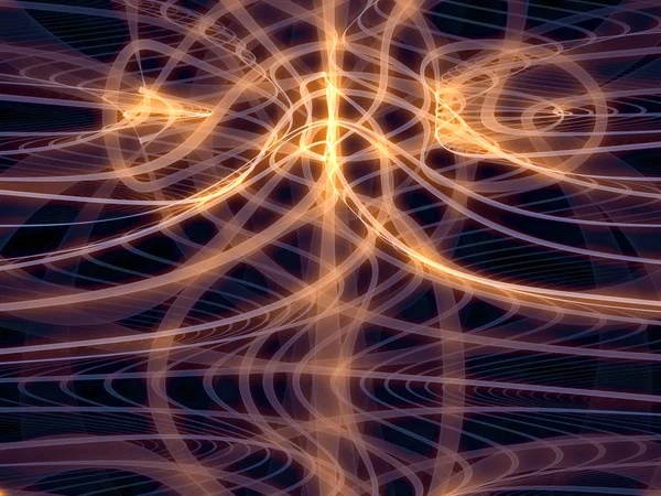그리드 라인의 시너지 효과 — 스톡 사진