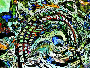 Kurşunlu cam boyalı