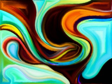 soyut eğrileri arka plan