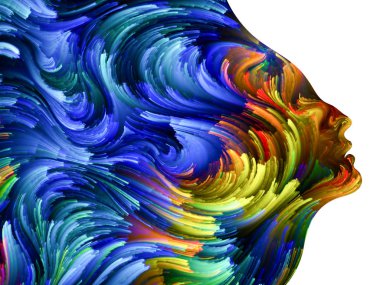 Canlı düşünme arka plan