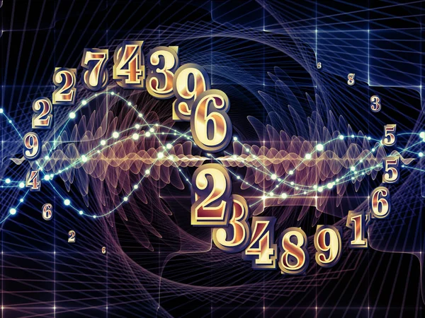 Paradigma van getallen — Stockfoto
