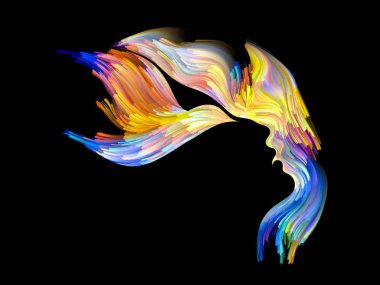 Gelişen hayal arka plan