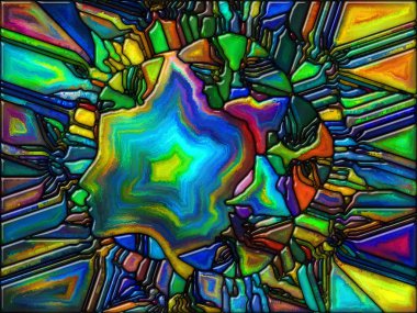 Mecazi desen arka plan