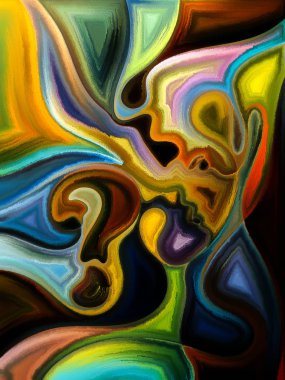 Dans iletişim arka plan