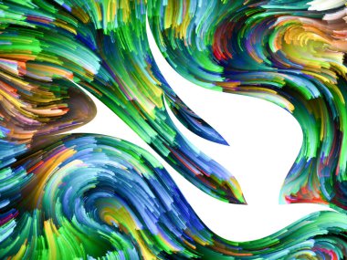 Uçan renkleri arka plan