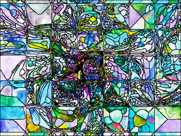 Colorful Leaded Glass