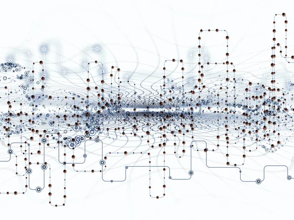 Transferencias virtuales de datos — Foto de Stock