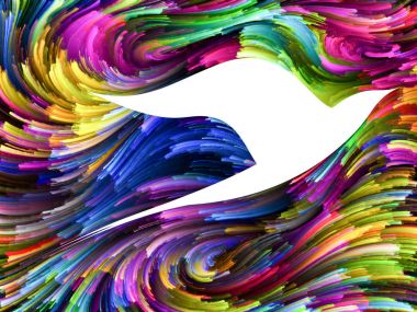 Uçan renkleri arka plan