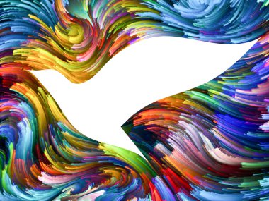 Renkli yaratıcılık arka plan