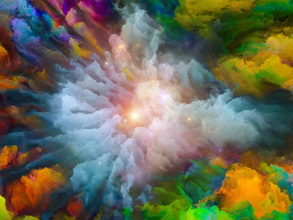 Exploderande abstrakt textur — Stockfoto