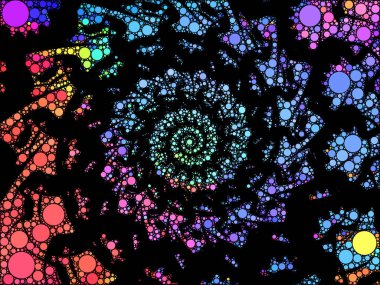 Sarmal fraktal desen