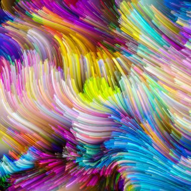 Ressam paleti sinerji