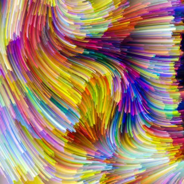 Modern ressam paleti